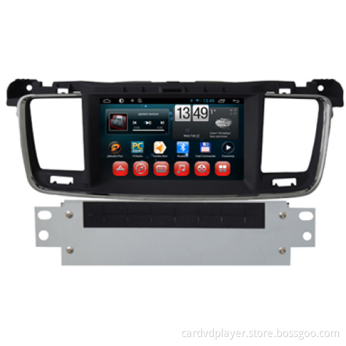 iPod input PEUGEOT 508 Auto In-dash Double Din OEM Replacement DVD GPS Android Radio Reveiver